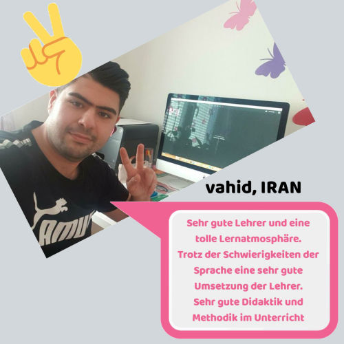 Referenzbild von Herrn Vahid, Iran